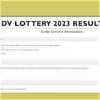 dv lottery 2023 how many winners
